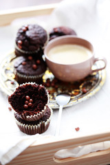 chocolate muffins