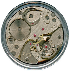 clockworks watchwork  mechanism