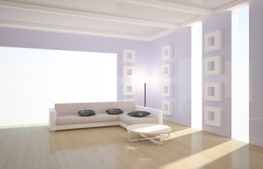 colored modern room