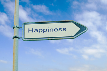 Road signs to happiness