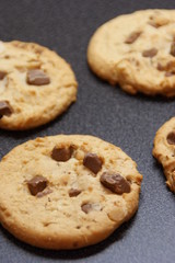 Cookies avec pépites de chocolat