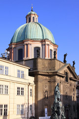 View on the Prague Church in Old Town