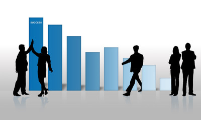 Success Business Graph