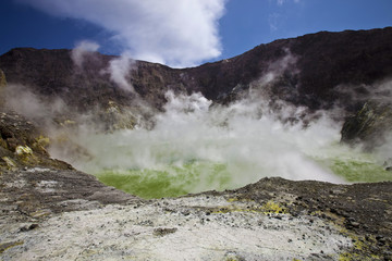 White Island, volcan, Newzealand