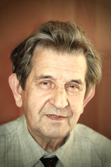 portrait of an elderly man