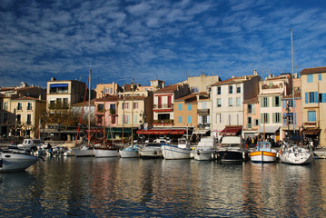 Fototapeta na wymiar Au port de Cassis