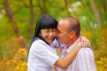 Fototapeta premium young lovely couple