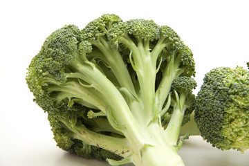 Broccoli von unten