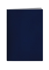 blank passport blue cover , mini notebook