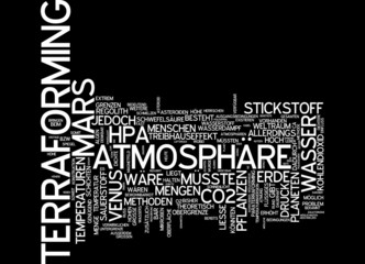 Fototapeta premium Terraforming