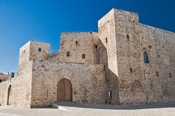Fototapeta na wymiar Norman-Jura zamku. Sannicandro di Bari Apulia.