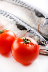 mackerel with tomatoes