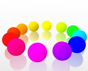 Regenbogenfarben