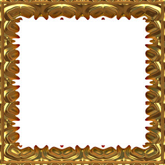golden photo frame