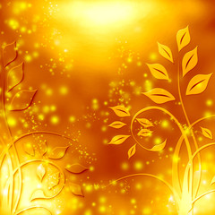golden background