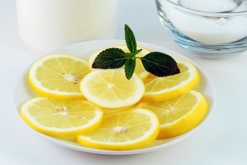 Lemon, breakfast