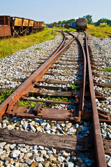 Naklejka premium Transportation >> Railway