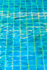 Fototapeta na wymiar surface water on pool
