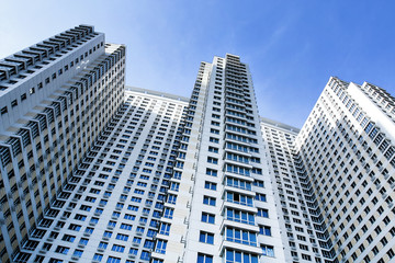 real estate, high-rise building