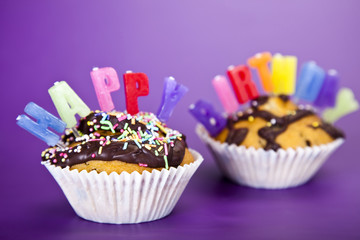 Cupcake birthday surpris