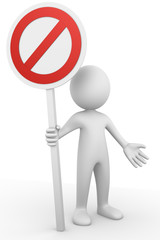 Universal forbidden sign