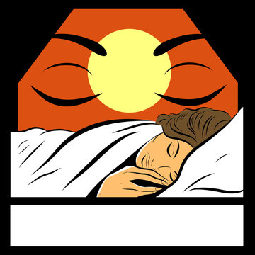 femme qui dort dans un lit
