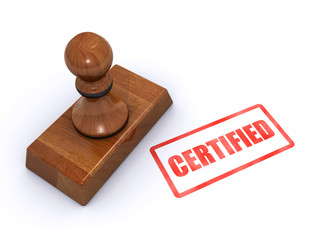 stamp certified