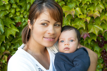 Mother and son