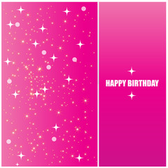 Abstract background with shiny stars