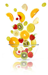 Fresh fruits salad
