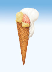 Eiswaffeltüte