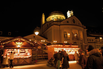 Weihnachtsmarkt in Südtirol, Italien