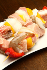 spiedini di pesce