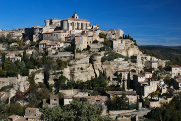 Soleil au village de Gordes