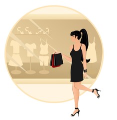 Shopping Woman