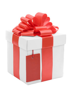 Gift with ribbon