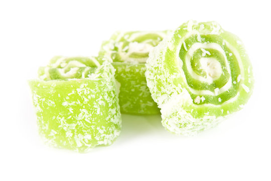 Green Fruit Jellies