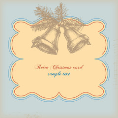 Retro Christmas card