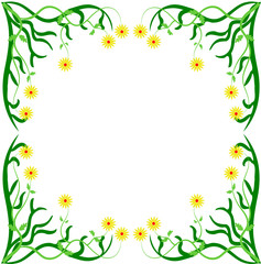 floral frame