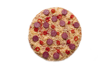 pizza isolated