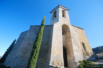 Eglise du village d'Oppède