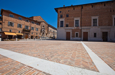 L'imponente Palazzo Ducale in Urbino