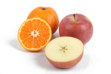 Apple and orange