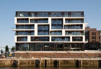 Moderne Architektur in der Hafencity