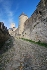 Fototapeta na wymiar W Carcassonne