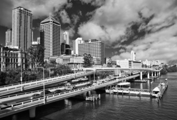 Traffic in the Outskirts of Brisbane