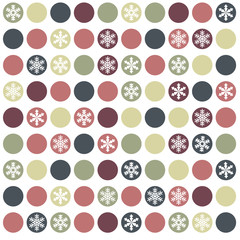 Winter background, vector illustration