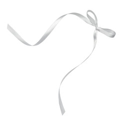white ribbon celebration christmas birthday