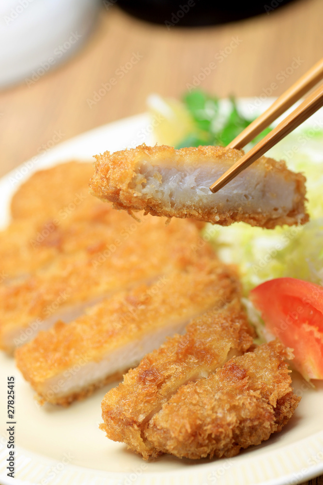 Poster pork cutlet