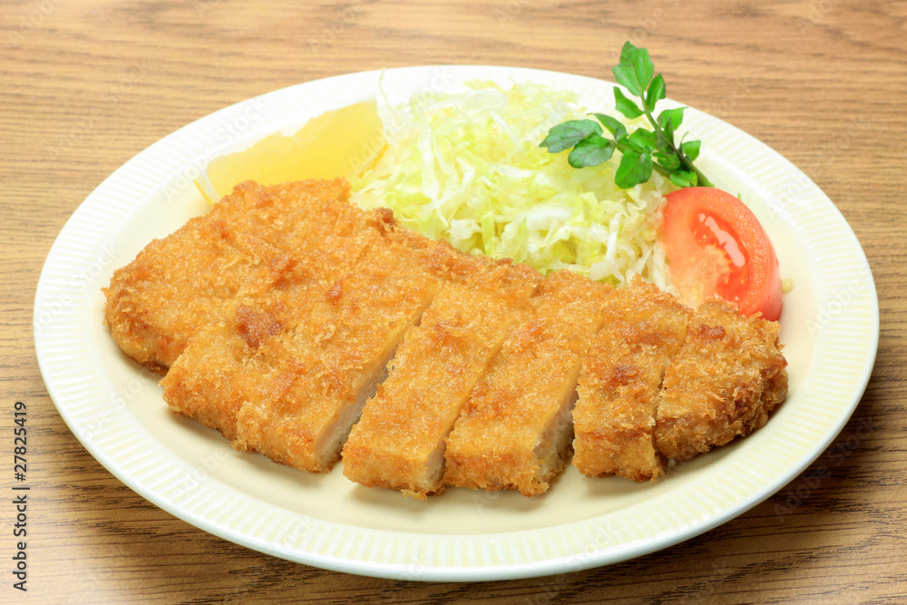 Canvas Prints pork cutlet